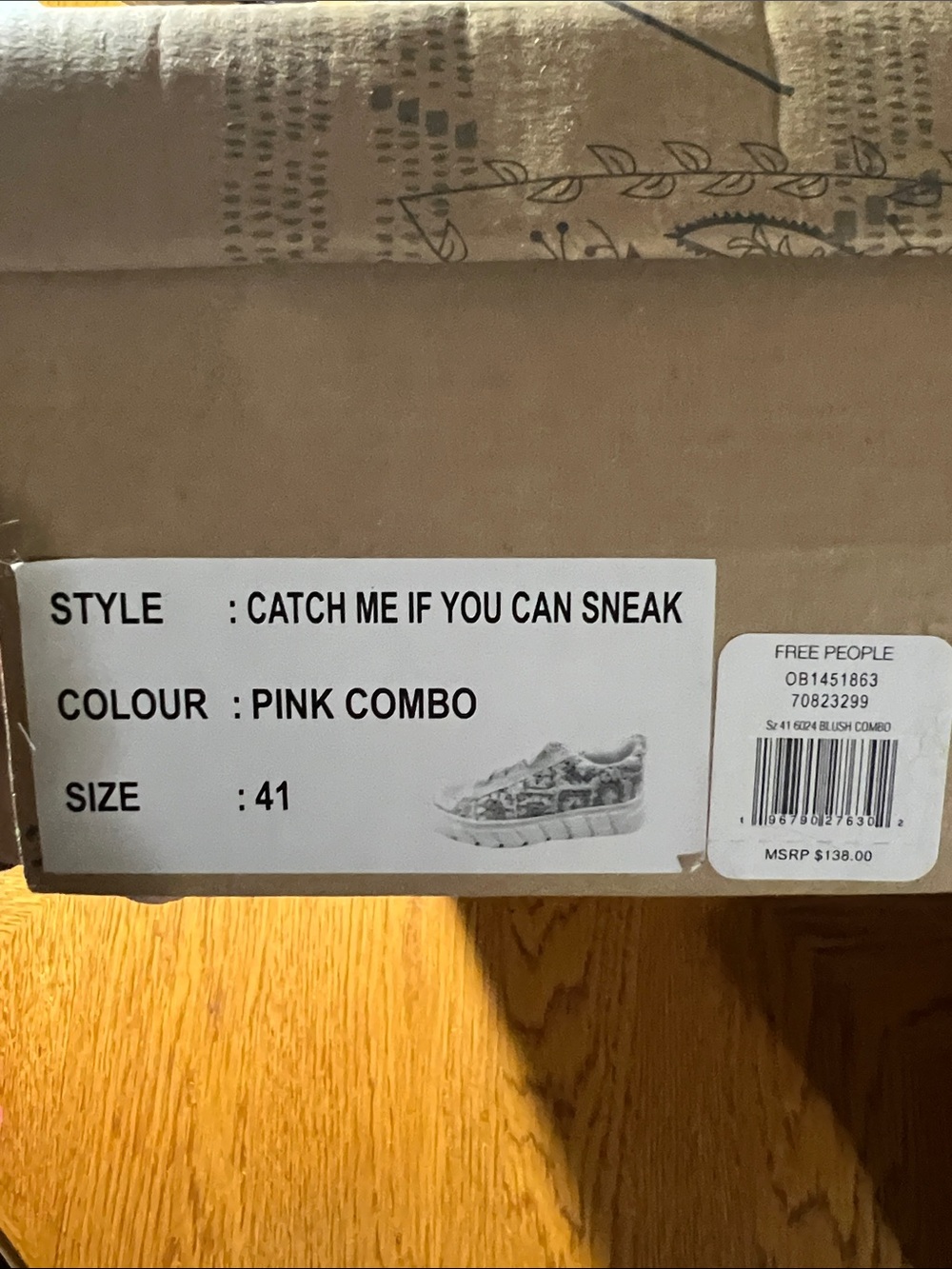 Free People Crochet Knit Catch Me if You Can Platform Sneakers - Picture 3 of 6